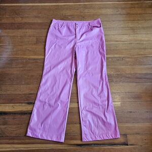 NWOT Pink Pleather Pants